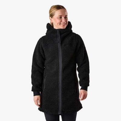 Dames hiking fleece lange mouwen volledig rits lofoten pile coat