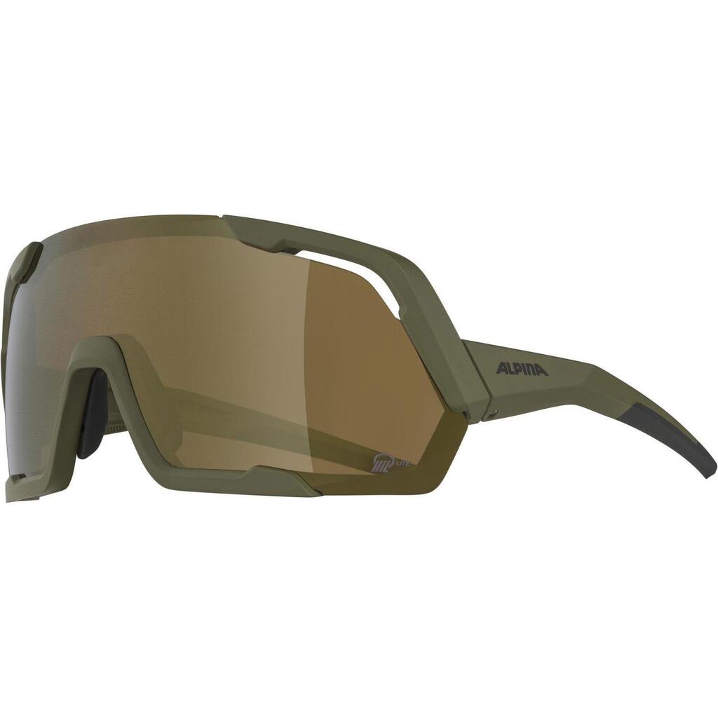 Olympic Sportswear Rocket Q-Lite Olive Sports Sunglasses