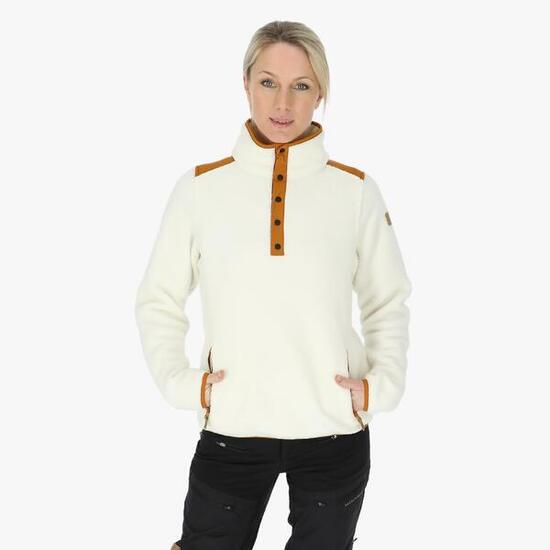 Bluza polarowa do wędrówek damska Swedemount Nordkap Pile Halfneck