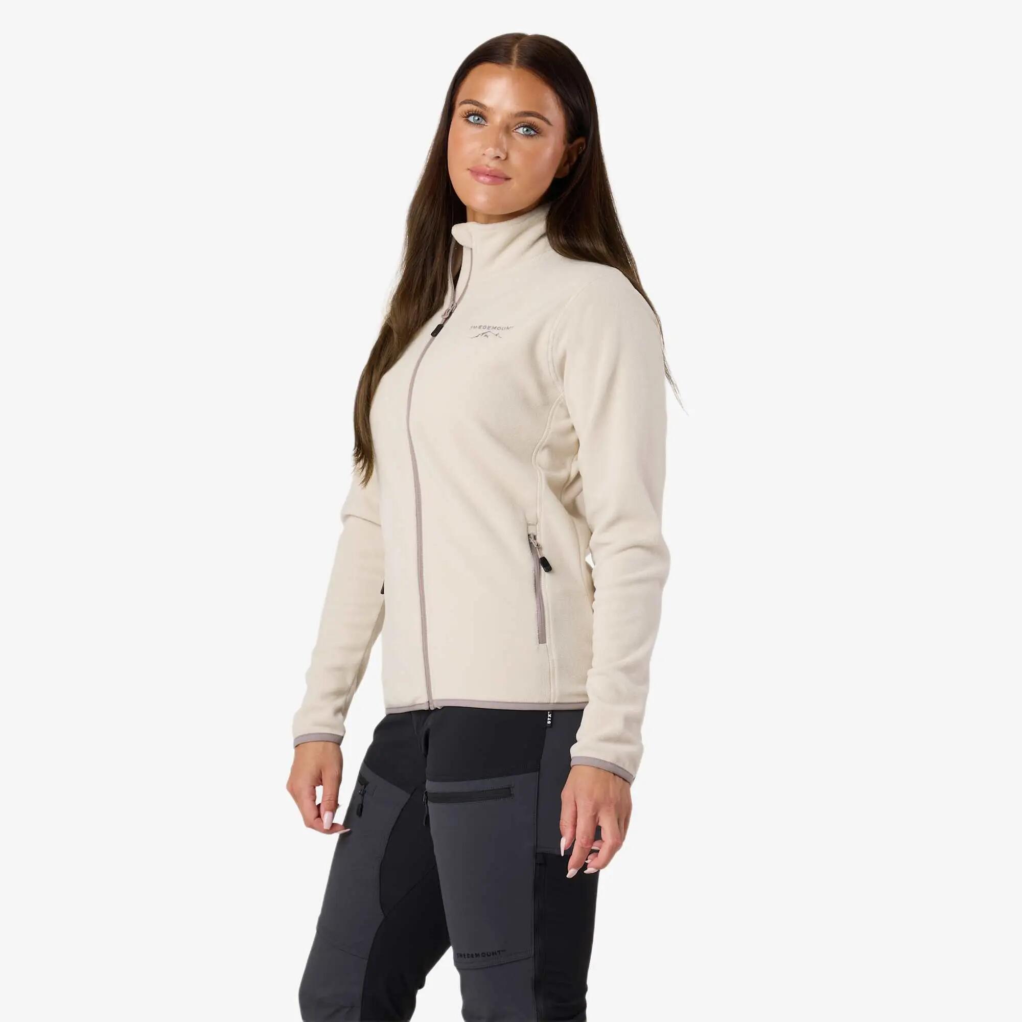 Fleece Longsleeve Full-Zip Wandelen Vrouw Stryn 4-Weg Stretch 4/6