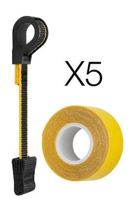 Verbindungskit Toolink S Petzl Pack 5 + Klebstoff Tooltape 2,3 kg Polyester TPU