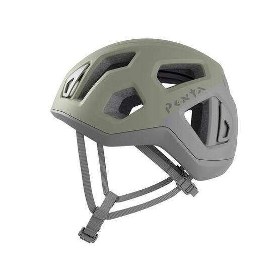 Casque escalade Singing Rock Penta olivine gris S — léger, ajustable, ventilé