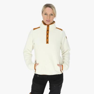 Dames hiking fleece lange mouw ½ rits nordkap pile halfneck