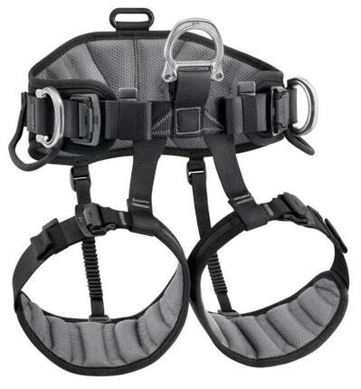 Petzl Avao Sit Sitzgurt Taille 1 Schwarz/Gelb — Sicherheit & Komfort