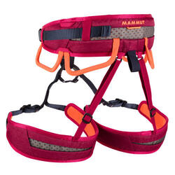 Harnais escalade Mammut Ophir Fast Adjust Women Sundown Orange réglable