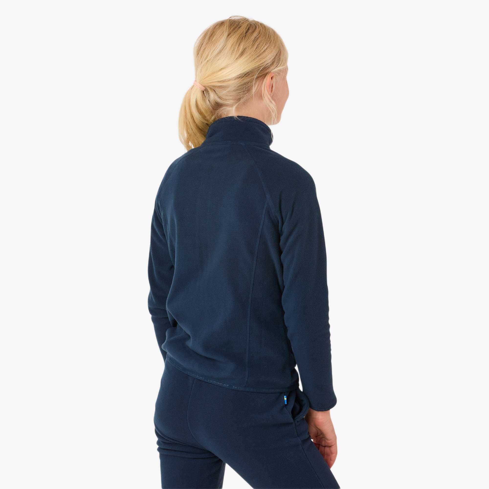 Bluza Polarowa Rozpinana Wędrówki Dziecko Geilo Oddychający 2/7