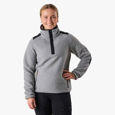 Dames hiking fleece lange mouw ½ rits nordkap pile halfneck