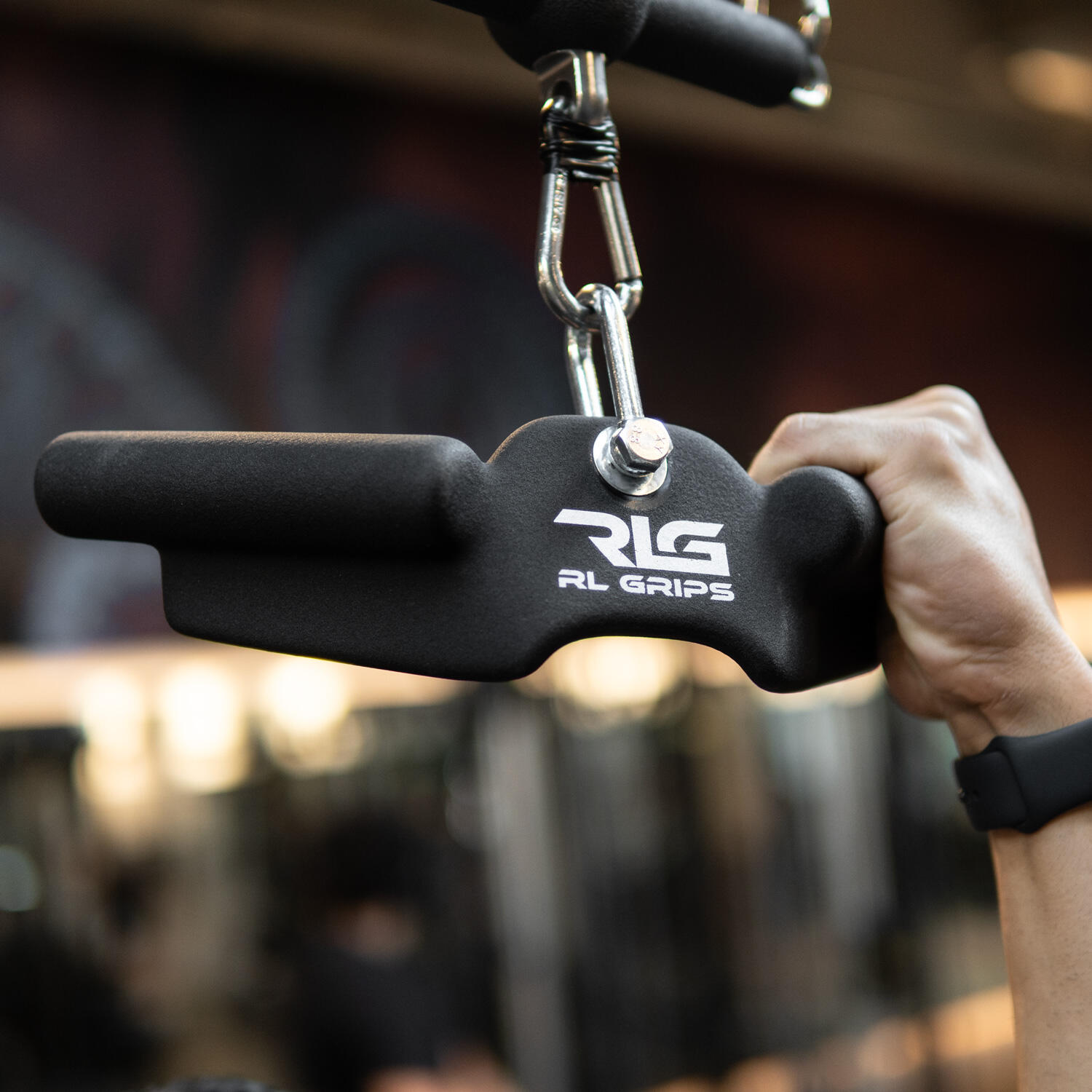 Pack de 3 Agarres para Entrenamiento de Espalda en Poleas de Gimnasio RL Grips 4/7