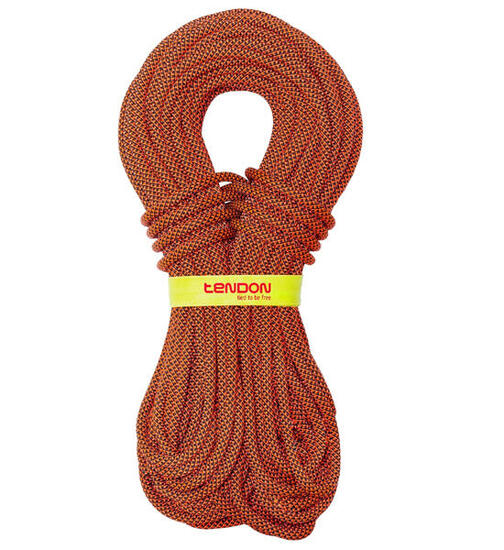 Corde d'escalade Tendon Indoor 9,8 mm noyau tressé TANDEM 50 m bicolore