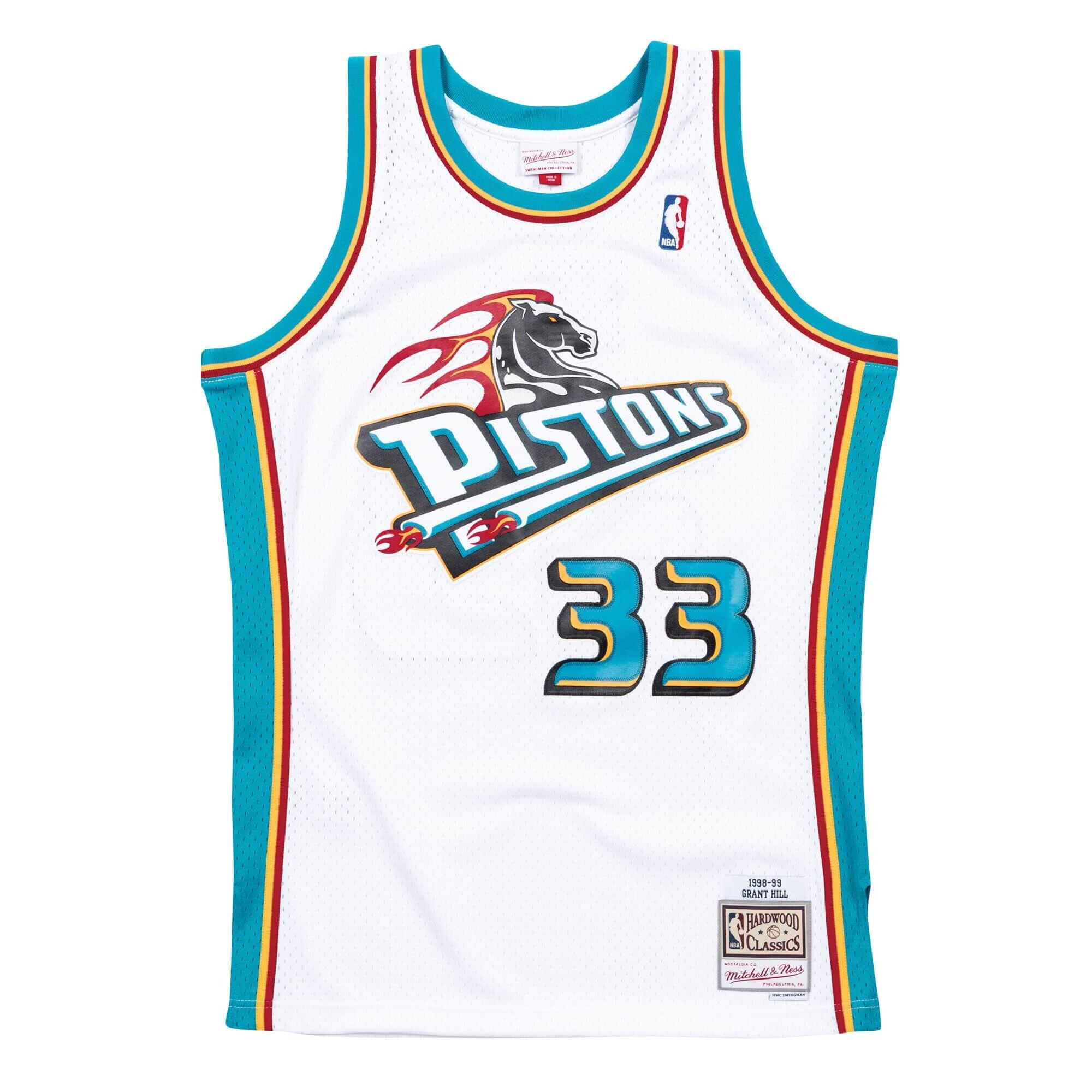 MITCHELL & NESS Detroit Pistons NBA Jersey Grant Hill