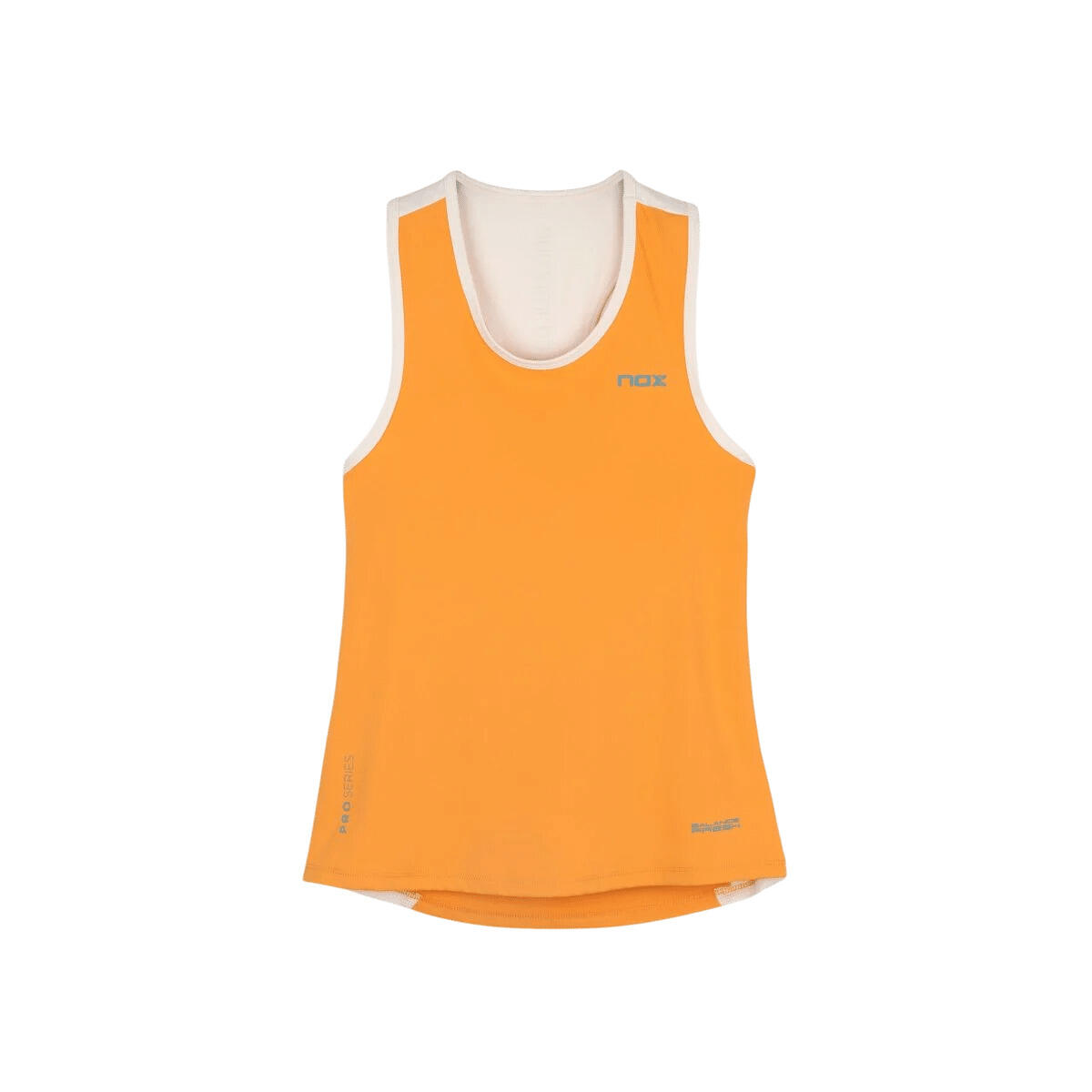 Nox - Débardeur Femme Nox Pro - T-shirt Manches Courtes - Orange - Decathlon