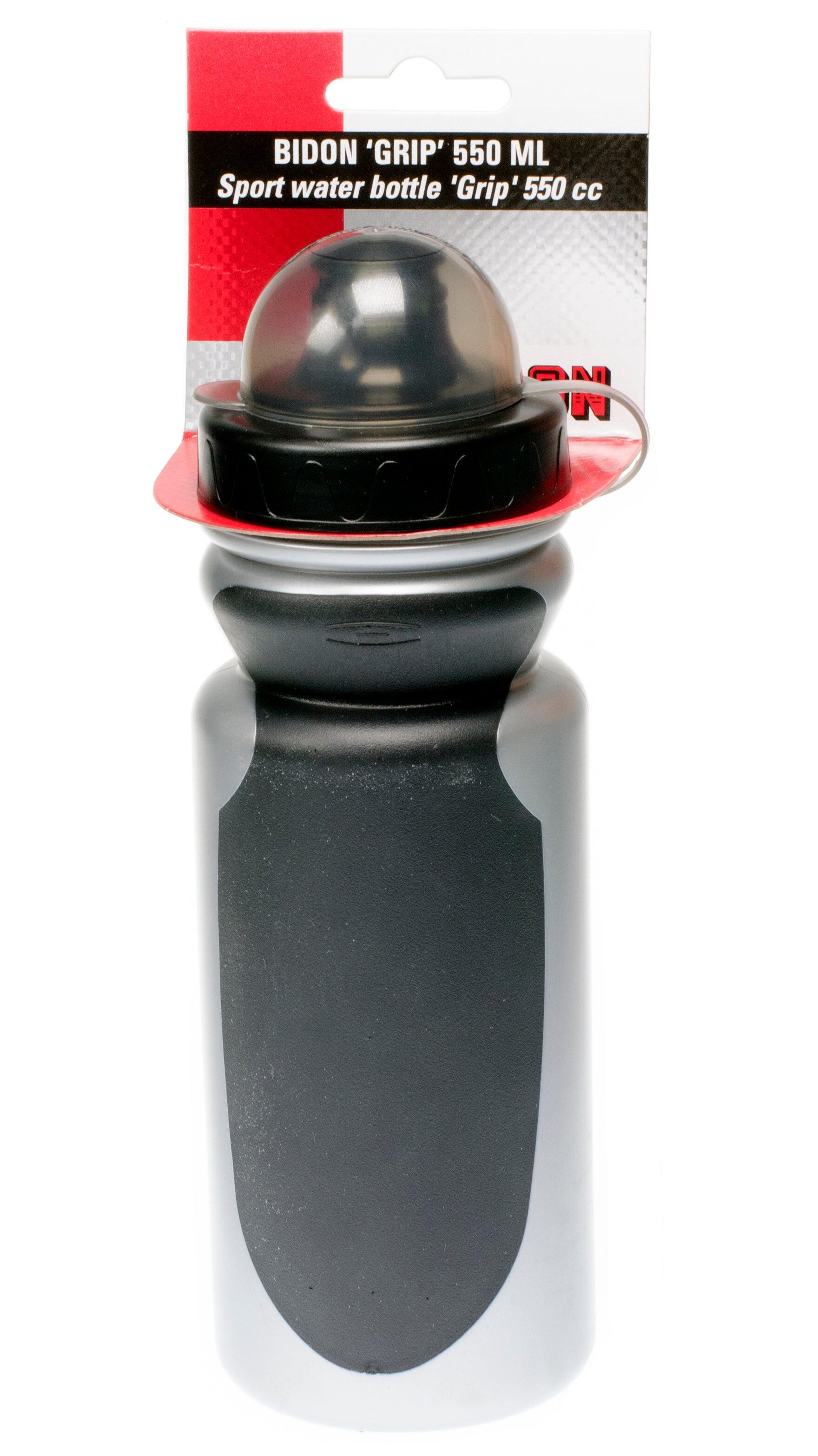 Bidon Simson Grip 550 ml - gumowy uchwyt, szczelna zakrętka