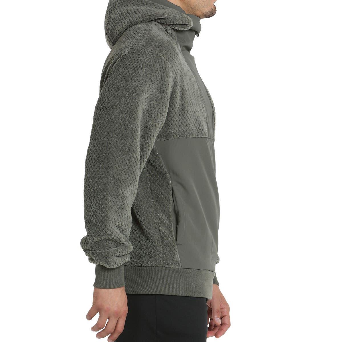 Sudadera Bullpadel Bobora Kaki 2/3