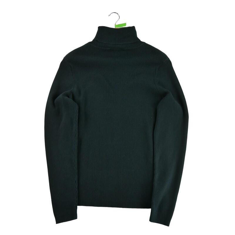Pulover cu guler rulat negru pentru femei