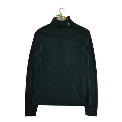 Tweedehands - dames zwarte coltrui sweater - zeer goede staat
