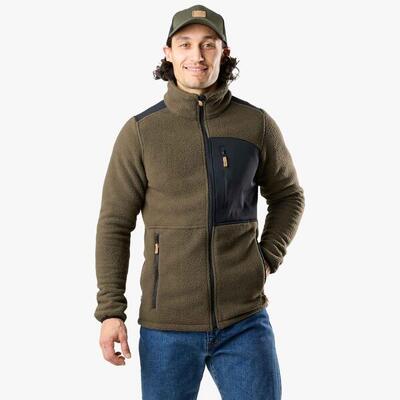 Heren hiking fleece lange mouw full-zip nordkap pile