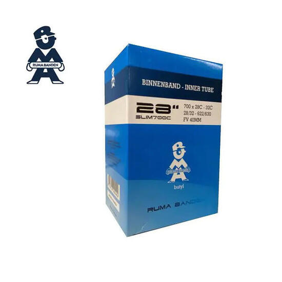 Camera d'aria RUMA 28x1 5/8x1 1/8-1 1/4 FV 40 mm 79400083.