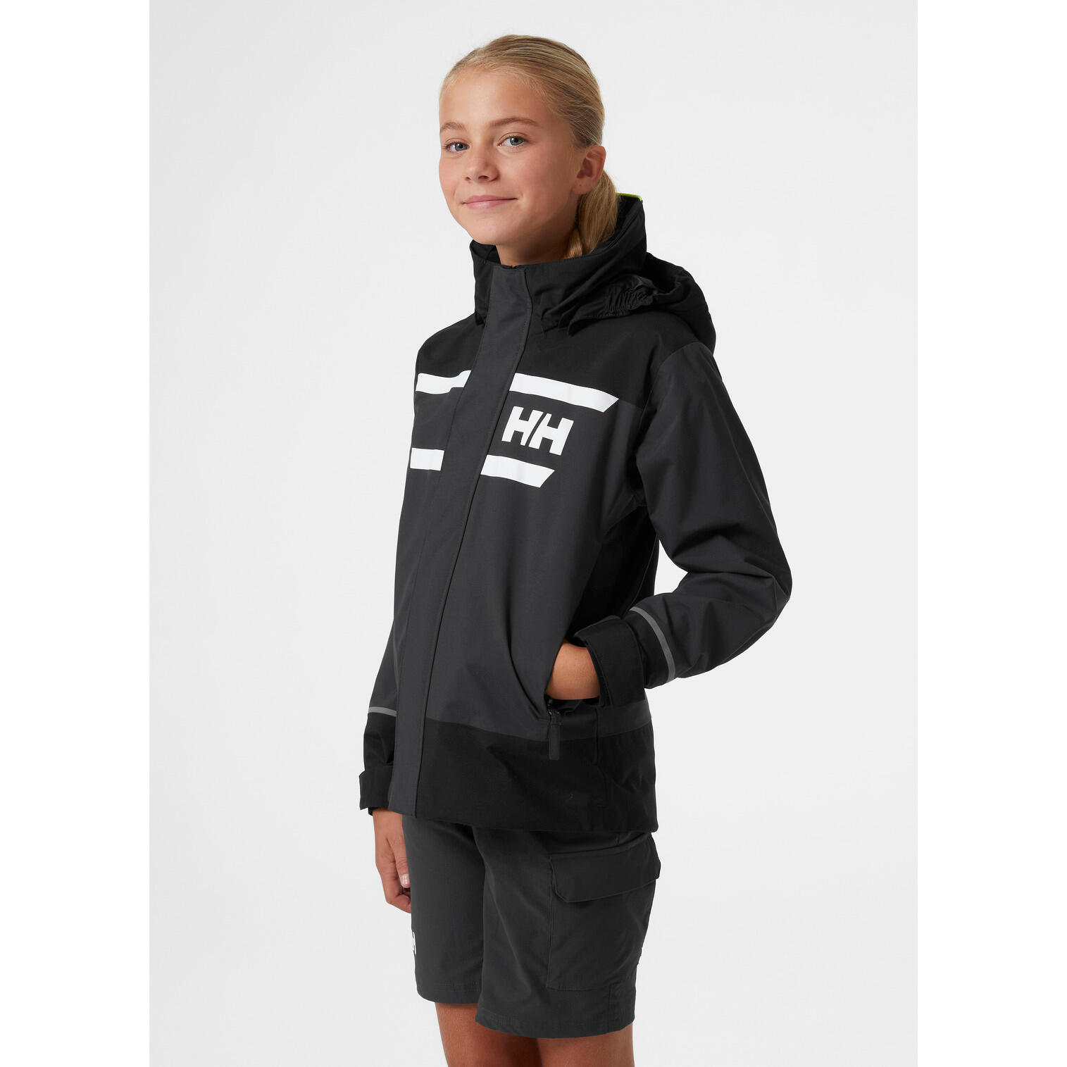Casaco à prova de água para crianças Helly Hansen Salt port 2.0 3/7