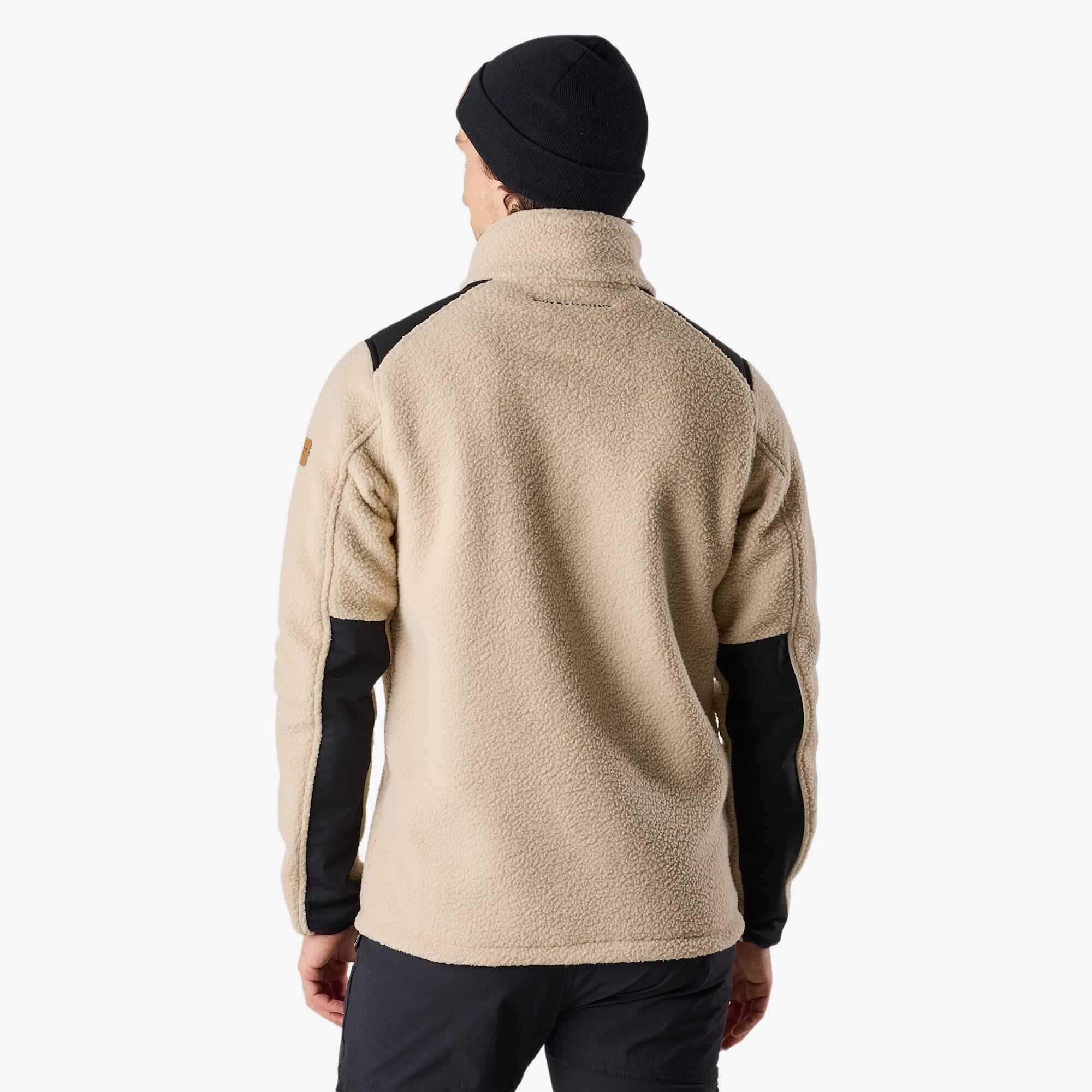 Bluza Polarowa Rozpinana Wędrówki Mężczyzna Nordkap Regularny Krój 2/7