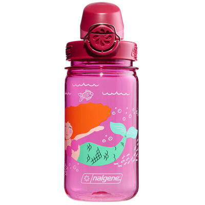 Borraccia Nalgene On-The-Fly Kids 12 oz Rosa Sirena Sustain 50% riciclato