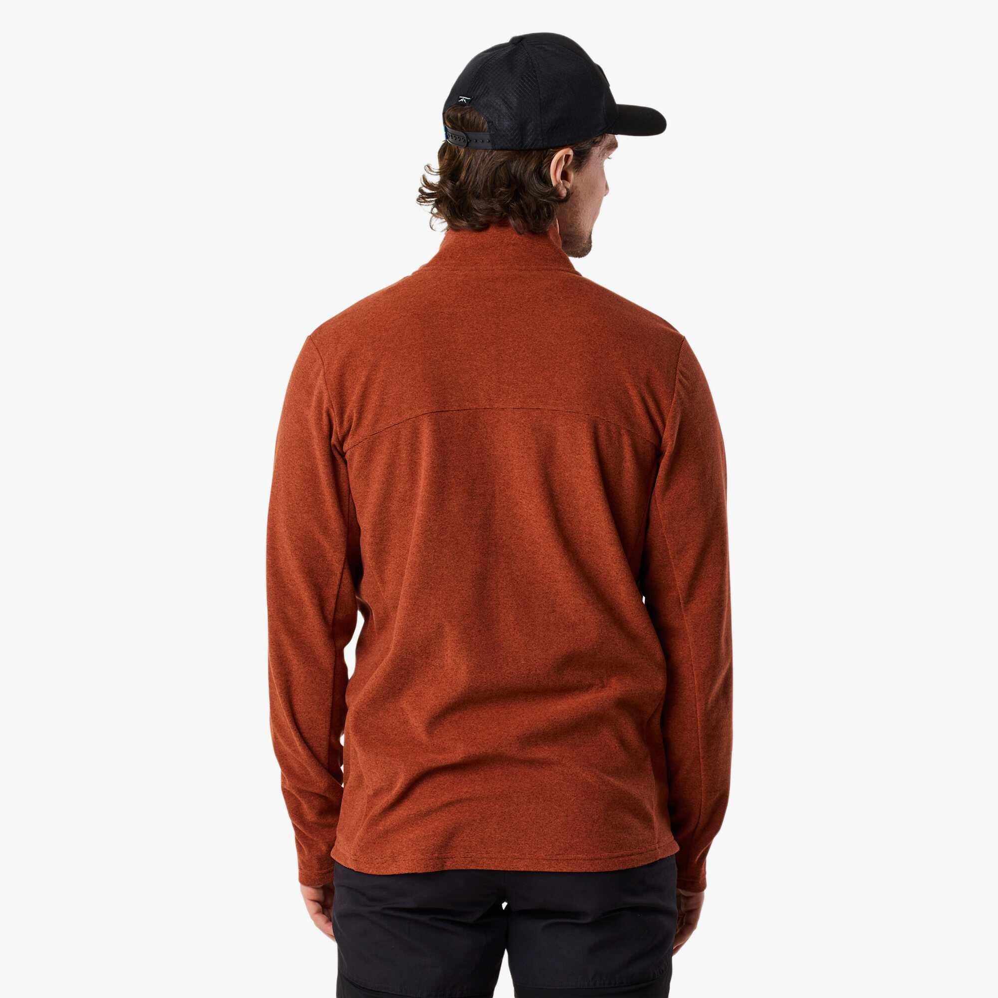 Heren hiking fleece lange mouw met rits Lofoten Fleece 2/7