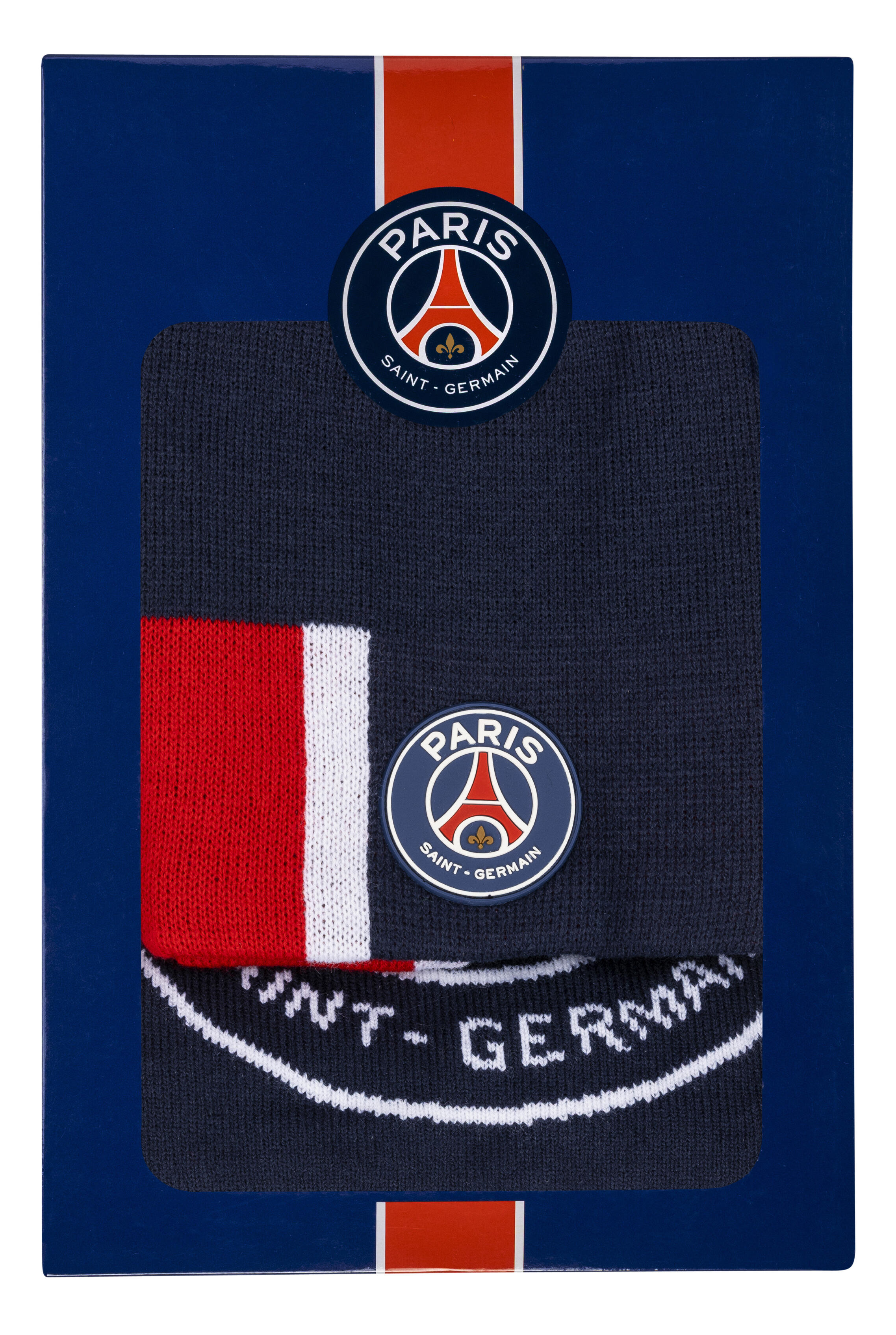Coffret bonnet écharpe PSG - Collection officielle PARIS SAINT GERMAIN 2/2