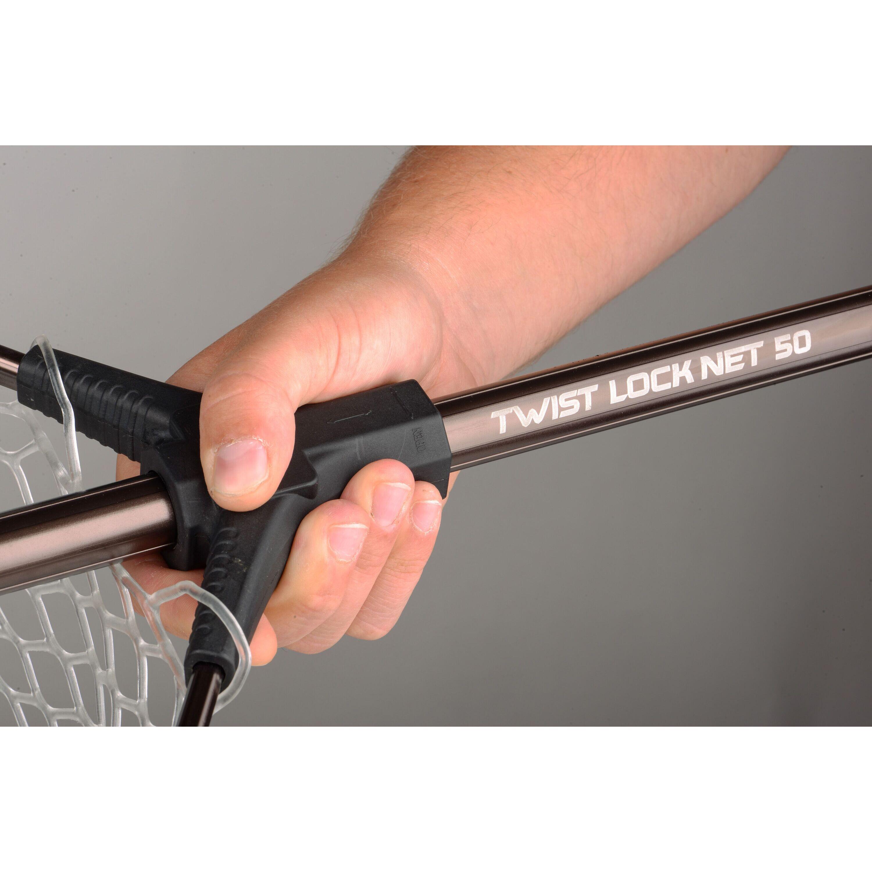 Kescher Trout Master Twist Lock Rubber Net 4/4