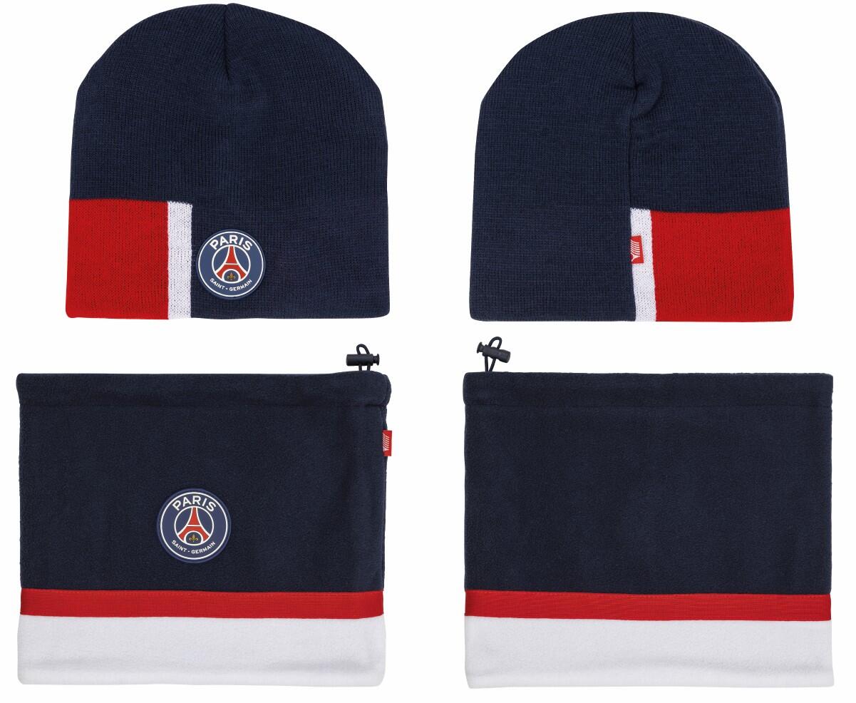 Coffret bonnet Tour de cou PSG - Collection officielle PARIS SAINT GERMAIN 3/3