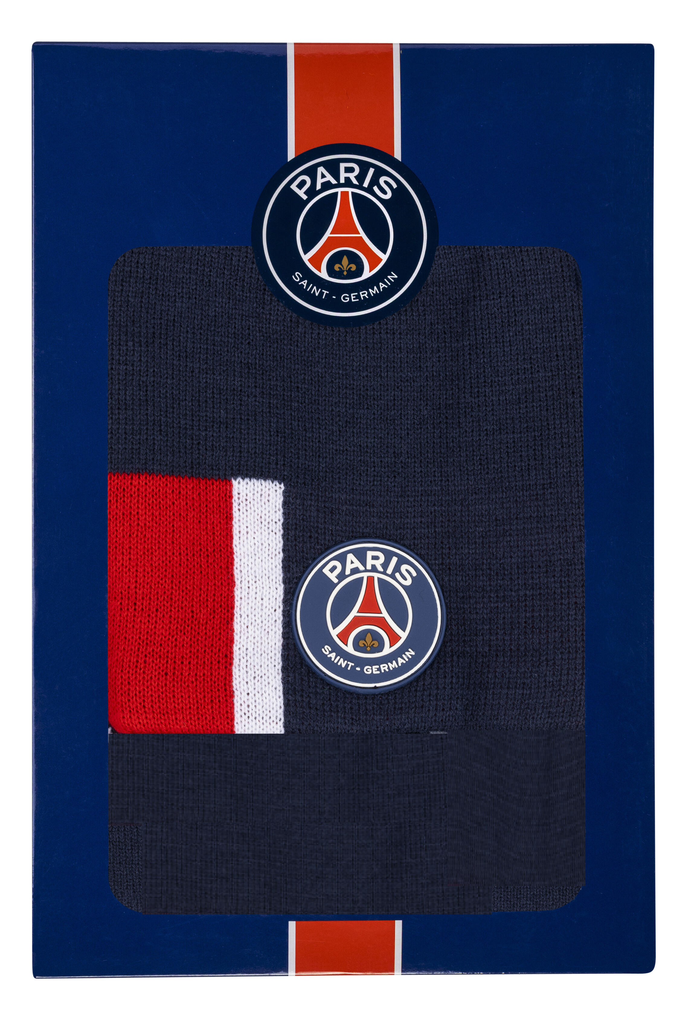 Coffret bonnet Tour de cou PSG - Collection officielle PARIS SAINT GERMAIN 2/3