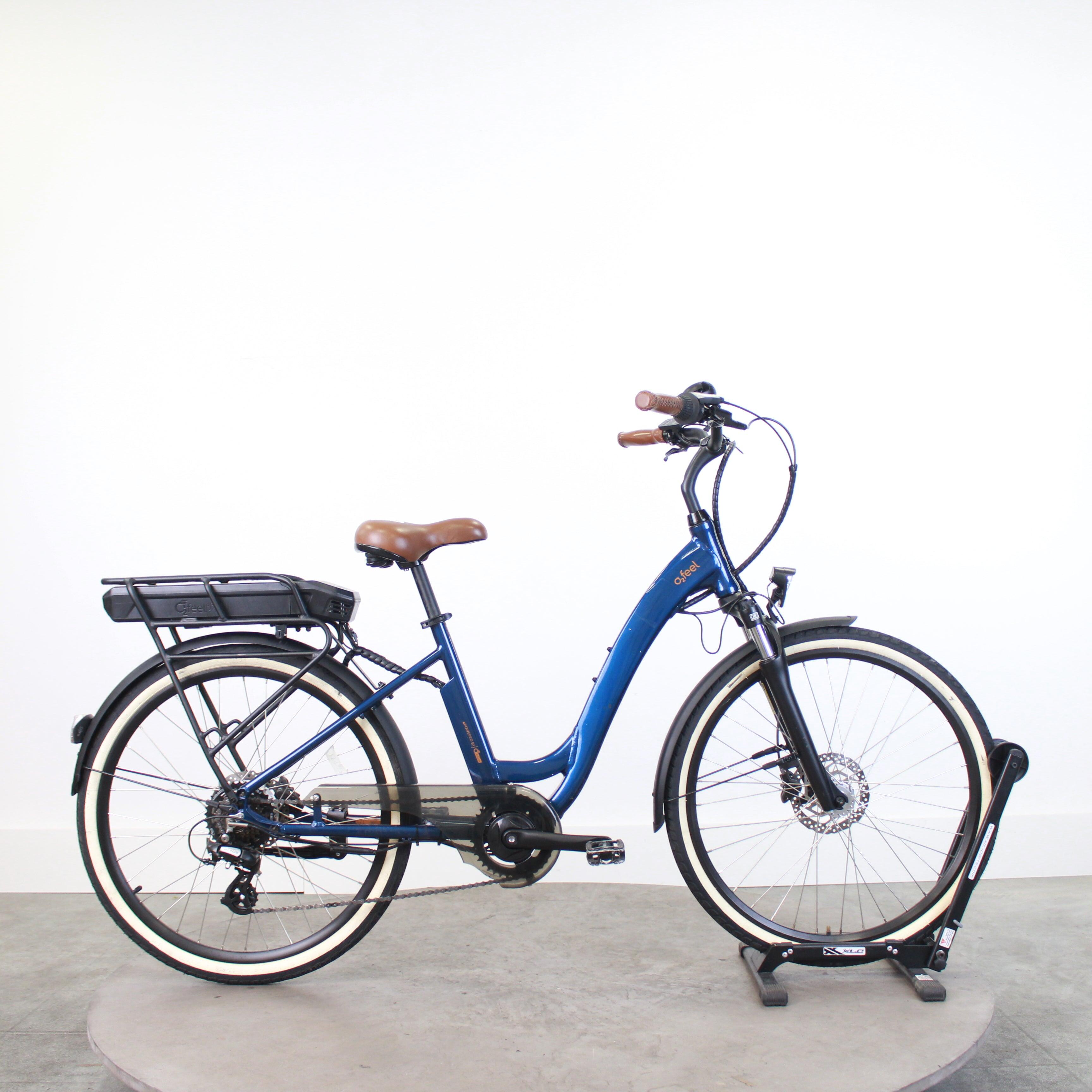 O2feel - Reconditionné - Ville Électrique Vog Origin 2.1 - Excellent État - Vélo Ville - Bleu - S - Decathlon