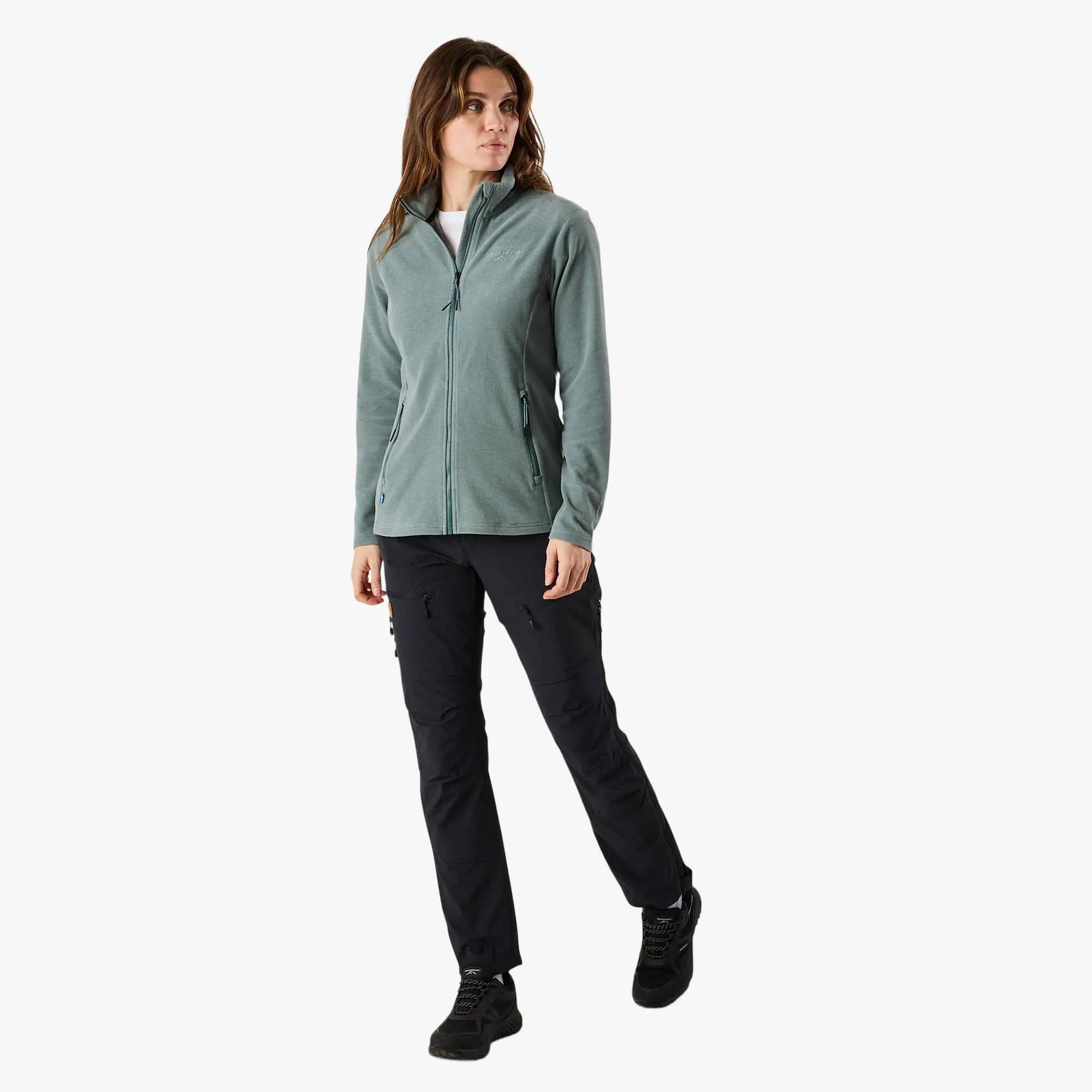 Pile Maniche Lunghe Full-Zip Escursionismo Donna Regolare Lofoten 3/6