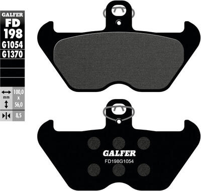 Galfer remblokken fd198 brake pad fd198 g1054 organic