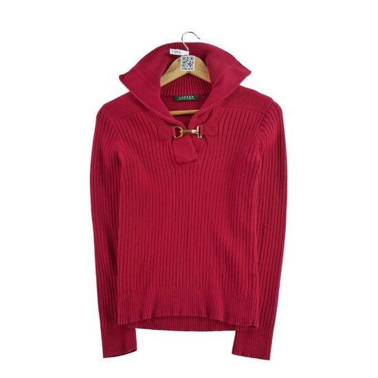 Second life - Damen Roter Pullover - Wie neu