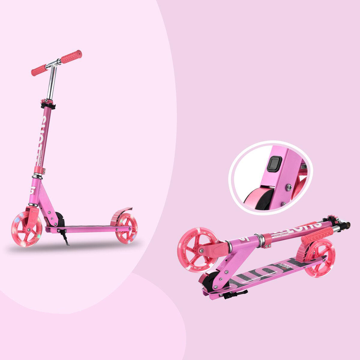 Suotu Kinderstep Roze/Rood 5/8