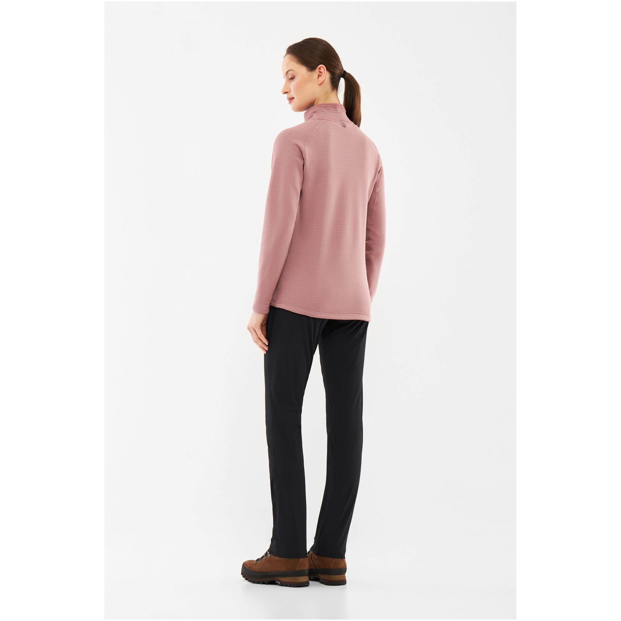 Veste Polaire de Randonnée Viking "Admont Full Zip Lady" L Rose pâle 7/7
