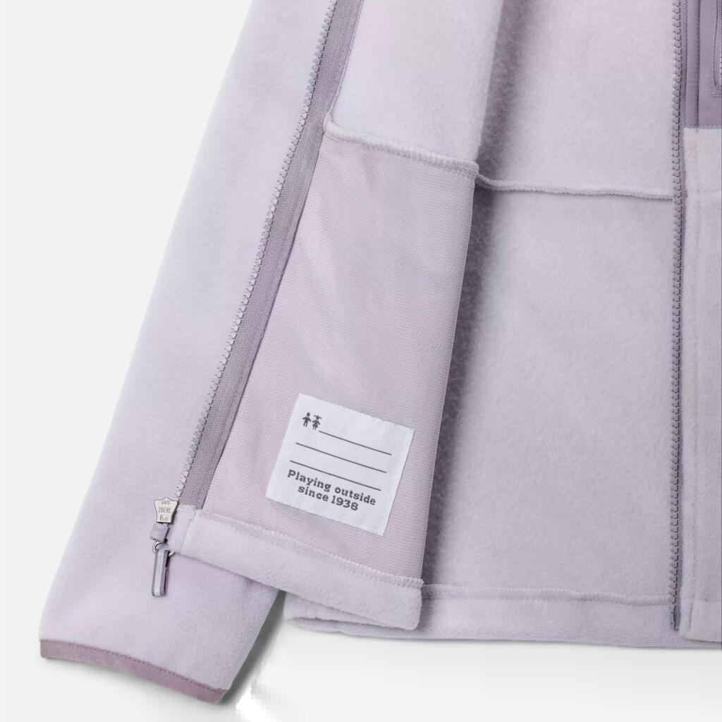 Columbia Modèle Fast Trek Iv Fleece Full Couleur Violet 3/5