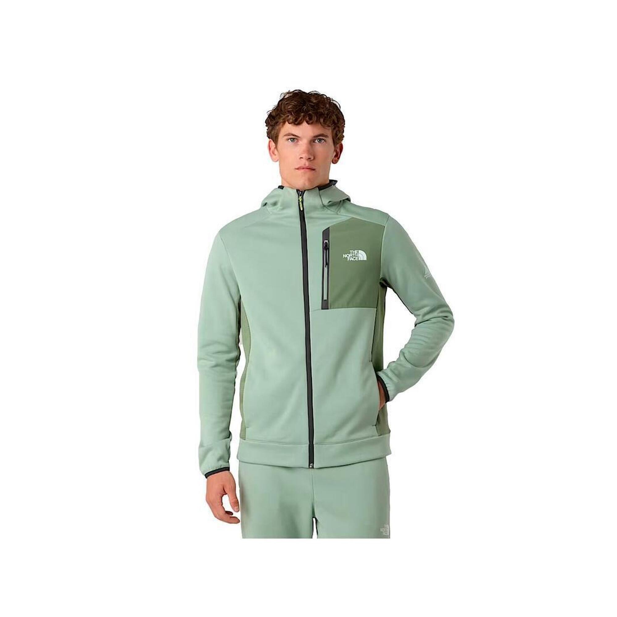 The North Face - Sweat-shirts En Polaire Pour Hommes The North Face Mountain Athletics Vert. - Sweat Zippé - Vert - Decathlon