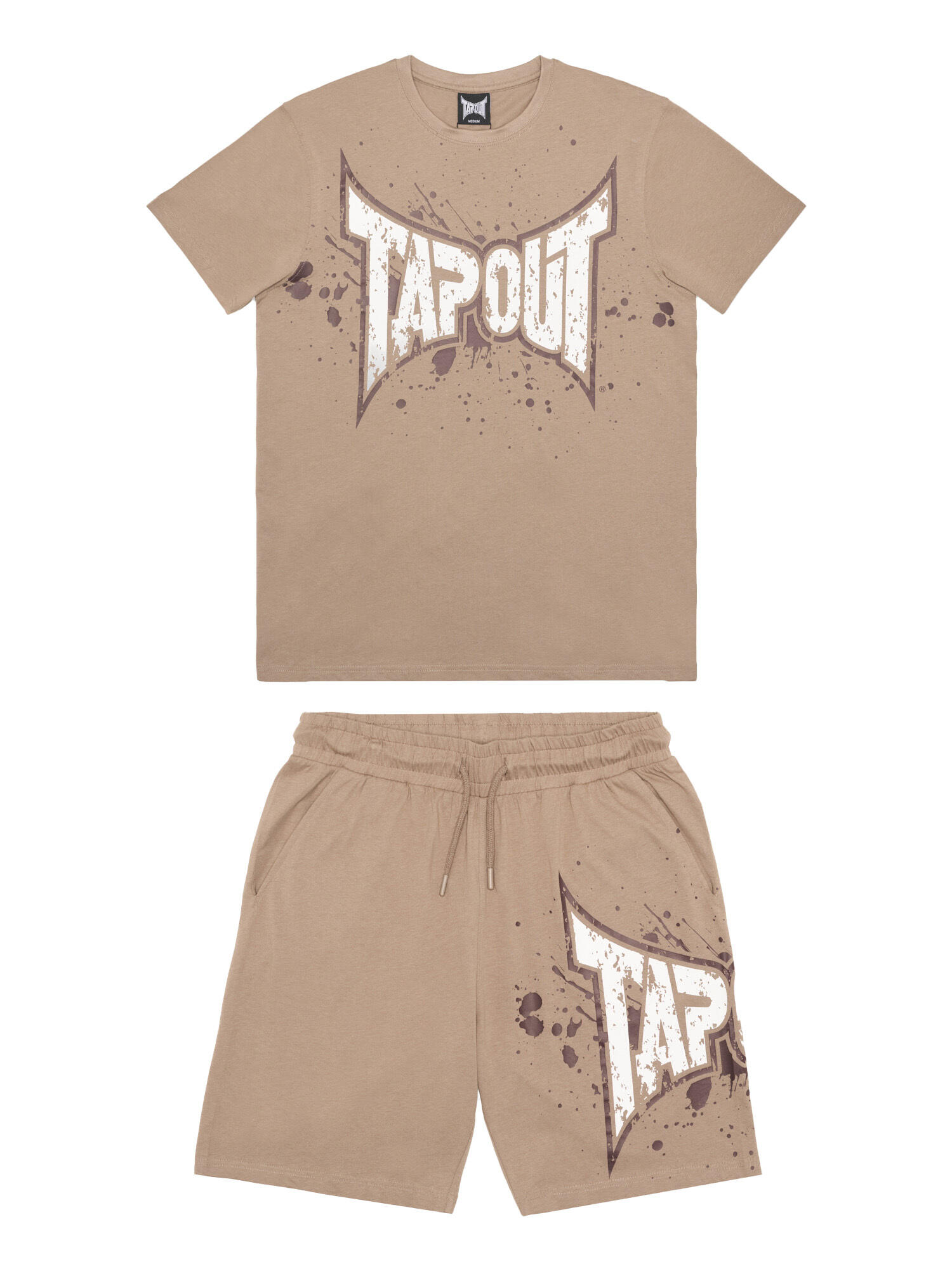 TAPOUT Heren T-shirt & shortset regular fit DUNLAB 2/7
