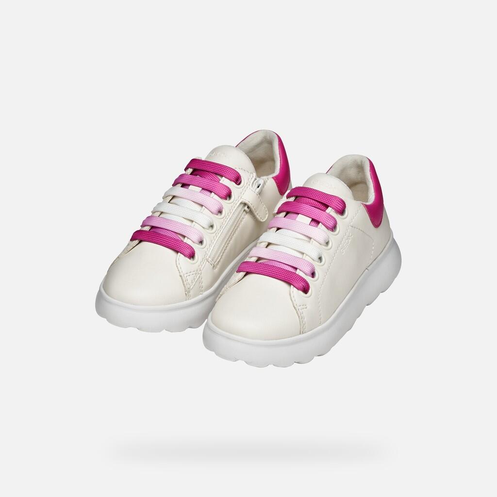 Baskets Fille PUFFYPOP GIRL Blanc/Fuchsia Foncé 3/7