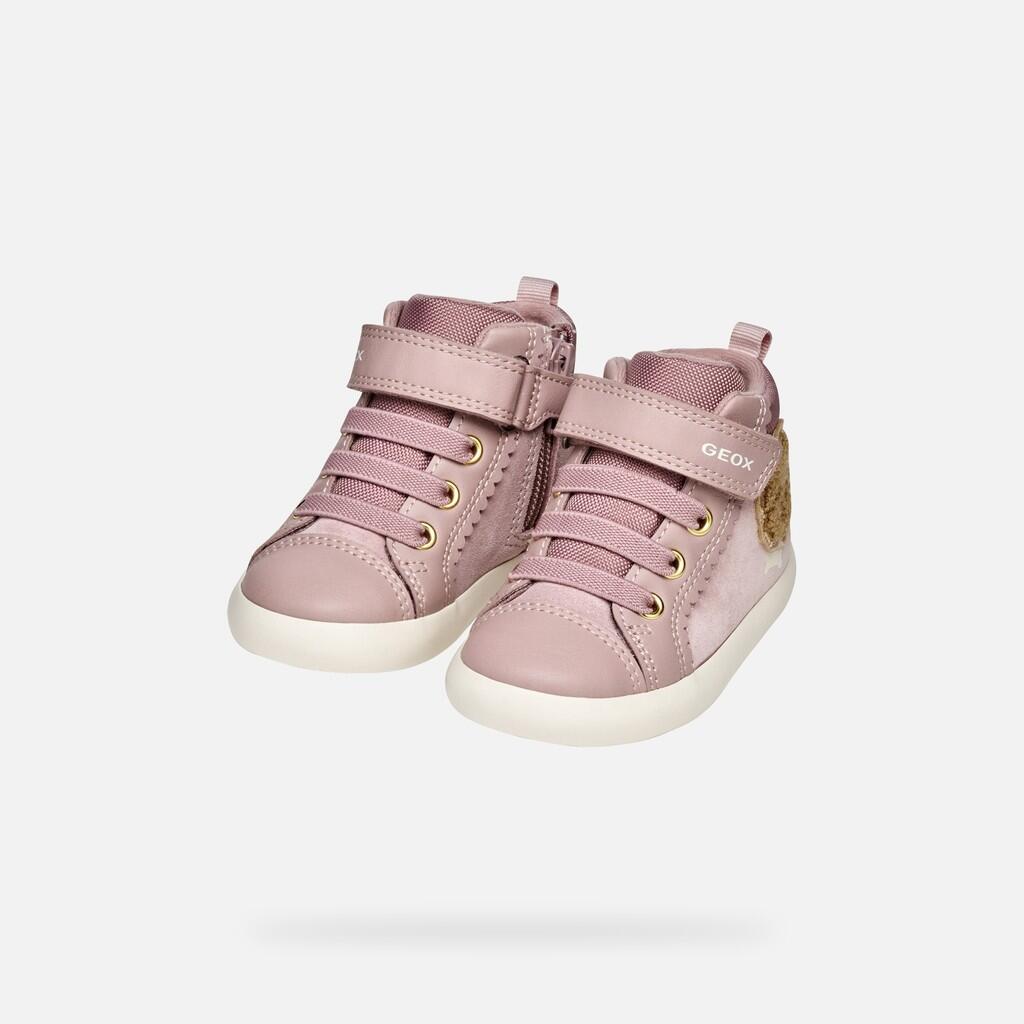 Baskets Bébé Fille GISLI TODDLER GIRL Vieux Rose 3/7