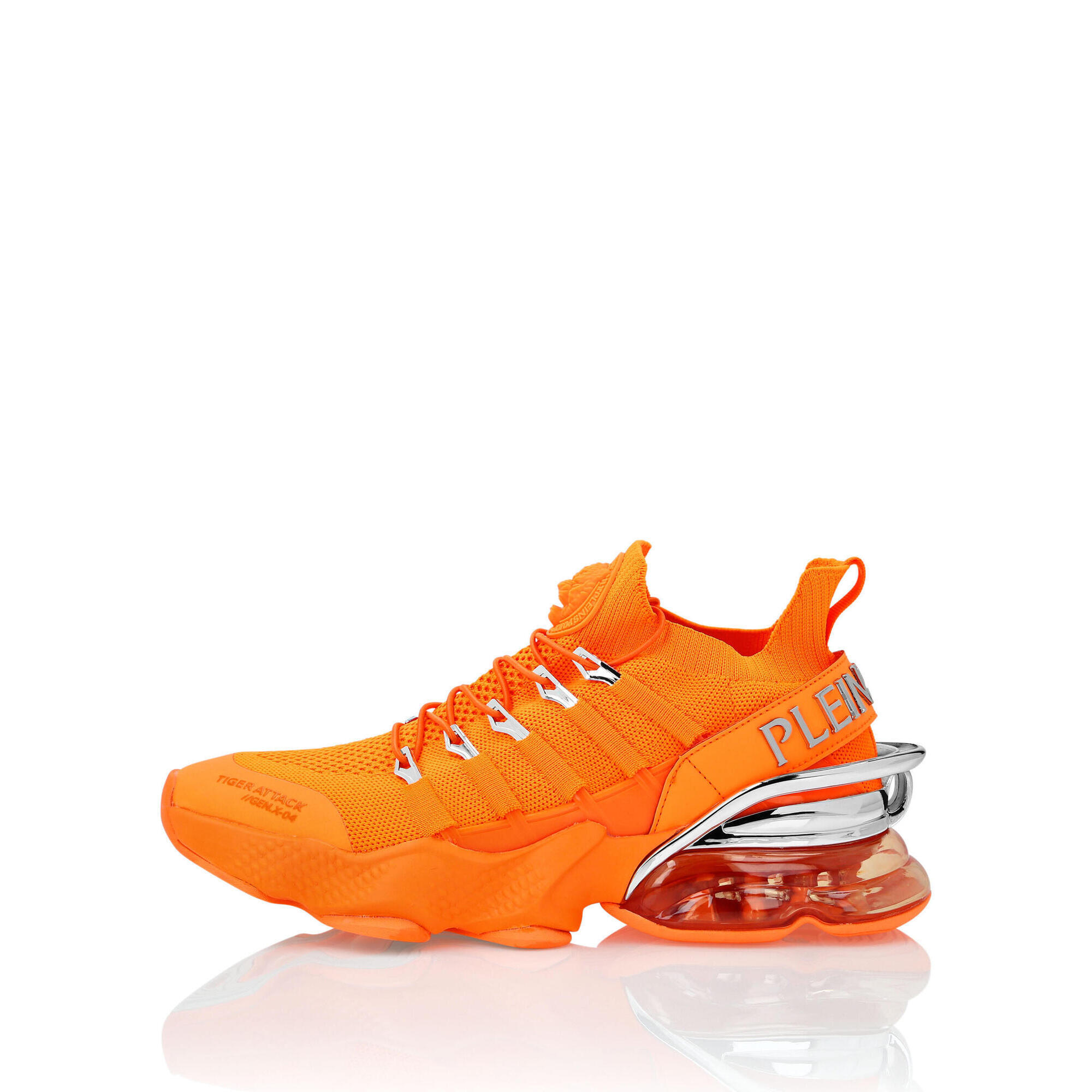 Plein Sport - Baskets De Course Tiger Attack//gen.x.4 - Chaussures De Sport - Jaune|orange - Decathlon