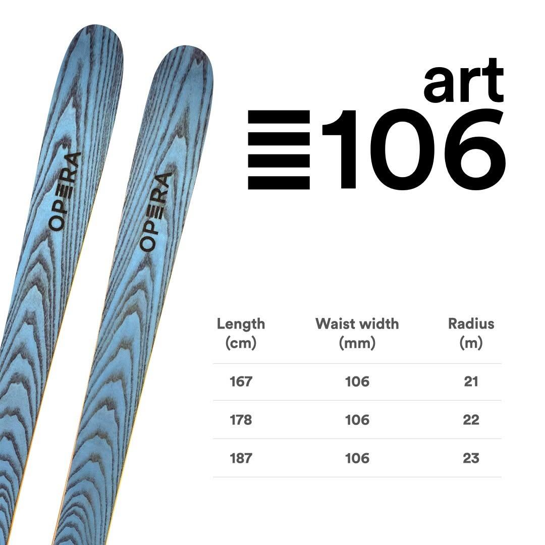 Art 106 All-Mountain Freeride Skis – PLY Sidewalls 7/7