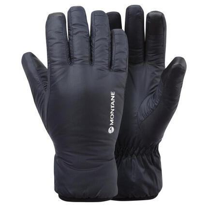 Gants femme Montane Respond noirs, coupe anatomique, paume renforcée