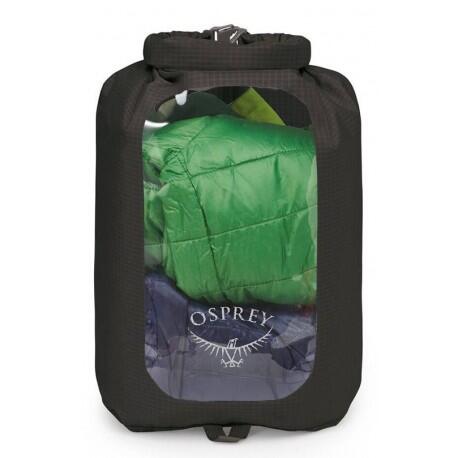 Sac étanche Osprey DrySack 12 L – nylon ripstop, fenêtre visuelle 82 g