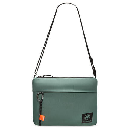 Sac bandoulière Mammut Xeron 2L nylon DWR sans PFC dark jade réglable