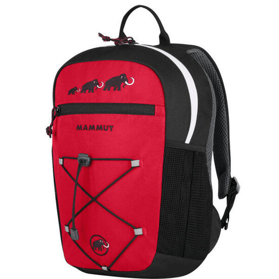Mammut First Zip 8L Kinder-Rucksack, Schwarz/Inferno, leicht, gepolsterte Gurte
