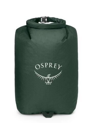 Sac étanche Osprey UL Dry Sack 12 L Tundra Green nylon 40D ripstop ultraléger