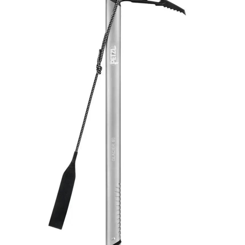 Ice Axe Petzl Glacier Linkin 68 cm Grey Curved Stainless Steel