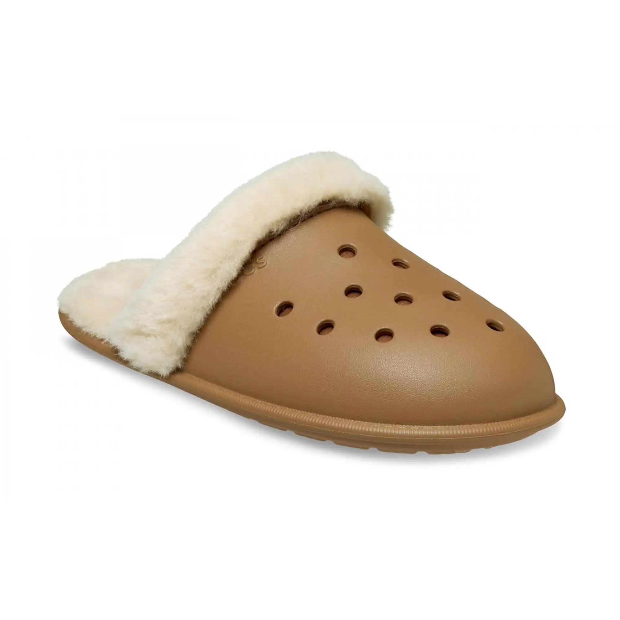 Kapcie Crocs CLASSIC FUZZ SCUFF SLIPPER 212143-2EY 2/6