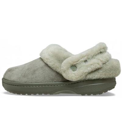 Crocs Cls Unvergessliche Wildleder-Clog-Pantoffeln Erwachsene